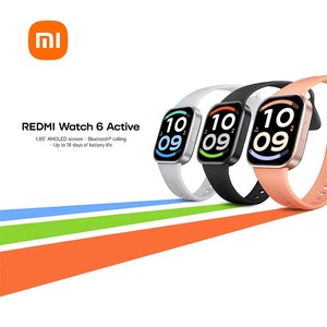 Reloj Inteligente REDMI Watch 6 Active de 41 mm con Pantalla AMOLED, Llamadas por Bluetooth, Monitor de Frecuencia Cardíaca, Monitor de Sueño, GPS, NFC, Correa de Silicona Unisex - Product Image 1
