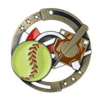 Neue VIP-Fußball-Goldmedaille mit 3D-Logo, Metallguss, Sport-Auszeichnung mit Band