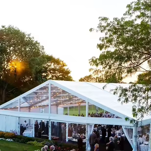 เต็นท์หลังคาใสแบบกำหนดเองจากโรงงาน ขนาด 10ม. x 25ม. สำหรับงานเทศกาล รองรับได้ 100 ที่นั่ง ราคาประหยัด - Product Image 5