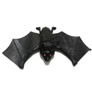 12CM appesi in gomma morbida pipistrelli spaventosi alla ricerca di vampiro per bambini di Halloween giocattolo forniture per feste e decorazioni
