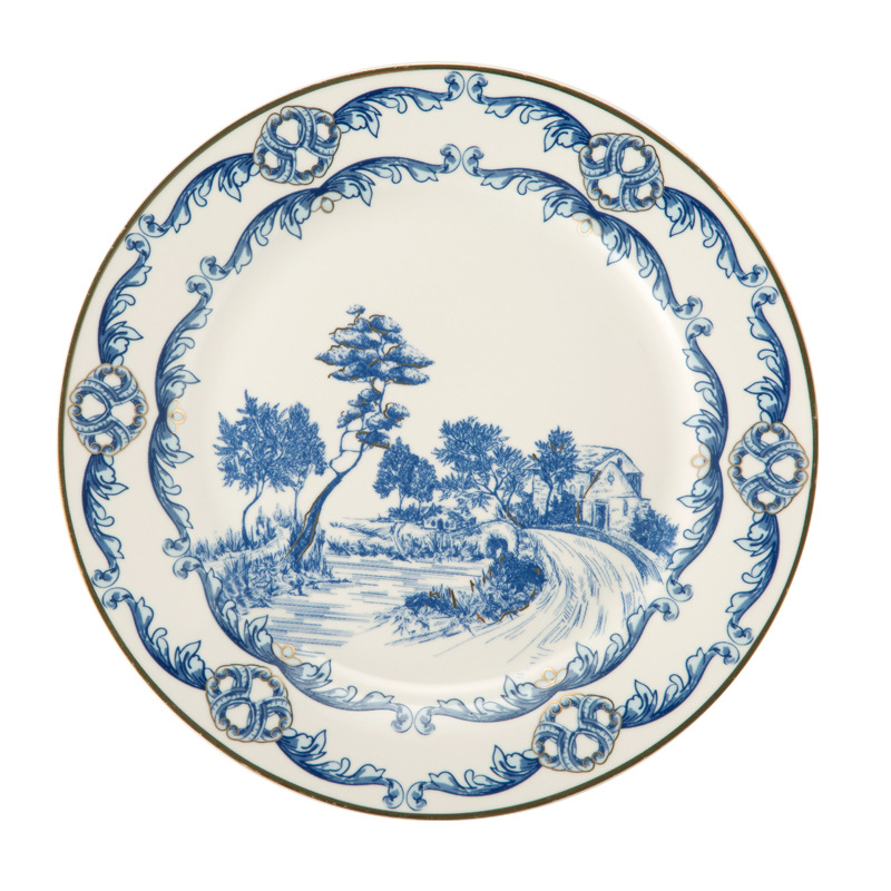 8 นิ้ว พื้นผิวลายดอกไม้