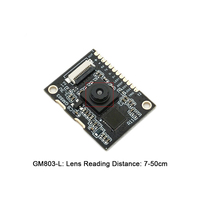 Módulo Lector de Códigos de Barras GM803-S UART USB, Distancia de Lectura de 5-30 cm, DC3.3V, Lector de Códigos QR 1D GM803-L para Android Arduino