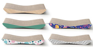 Benutzer definierte Größe Cat Scratcher Fabrik preis Karton <span class=keywords><strong>Scratch</strong></span> Pad aus strap azier fähigem Papier material - Product Image 3