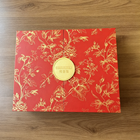 Boîte cadeau à tiroirs multicouches avec logo personnalisé, vente en gros d'usine, emballage rigide en carton pour les aliments et les cosmétiques de Noël