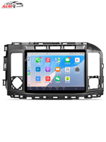 Lecteur DVD vidéo de voiture AUCAR 13 pouces Android 13 avec navigation GPS pour Ford F150 F250 F350 F450 F650 Raptor 2020+ Écran tactile autoradio