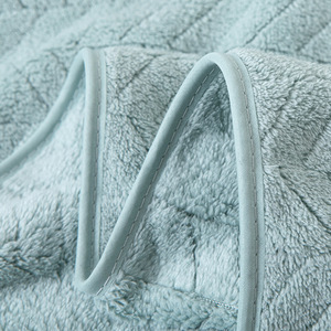 Ensemble de serviettes en microfibre corail Jin Ao motif épi de blé 35x75cm 70x140cm – Douces, absorbantes, sans peluches – Pour le bain, le visage et la maison - Product Image 2