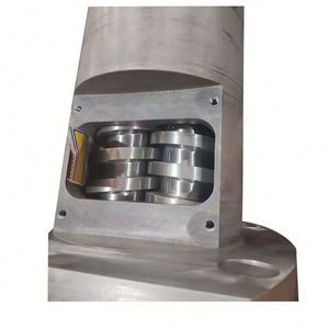 80/156 Twin Conical Twin-Screw Barrel <b>Plastic</b> <b>Extruder</b> Automatic 22:1 380V 600kg 100kg/h PVC 1 Year Warranty Motor Core for Pipe - Product Image 4