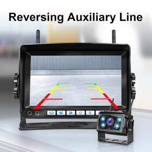 <b>Wireless</b> System 7 Inch <b>Reversing</b> Monitoring Display With 2CH Night Vision Record Backup Support Truck <b>Wireless</b>-7-x36- - Product Image 3