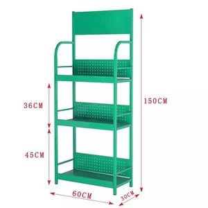 4 kệ kim loại nhiệm vụ nặng nề dầu hiển thị đứng dầu động cơ hiển thị giá dầu động cơ hiển thị giá - Product Image 6