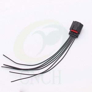 6 kabel Auto konektor tahan air akselerator Pedal Male Female soket Plug Pigtail 1-1419168-3-1419168-2 - Product Image 3