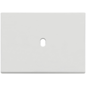 Plaque murale vintage blanc mat 3Mx1 12.5x9.5cm 1.4cm d'épaisseur pour cache-interrupteur - Product Image 1