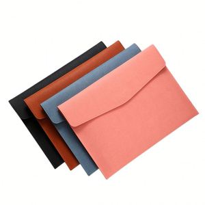 X515 A4 - Carpeta de Cuero para Documentos, Gran Capacidad, Bolsa de Almacenamiento de Documentos - Product Image 2