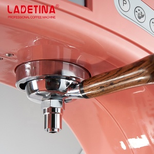 Lehehe Vàng vòm thương mại được xây dựng trong máy tính để bàn Espresso teapress máy màu hồng đa nồi hơi cà phê và máy trà - Product Image 3