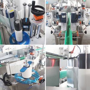 Máquina etiquetadora de etiquetas autoadhesivas planas con detergente de doble cara pequeña completamente automática LWT - Product Image 3