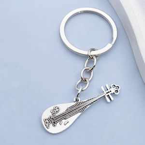 Porte-clés pendentif instrument de musique Pipa, très populaire - Product Image 2