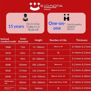 Lata Personalizável para Uso Agrícola, Pó de Leite/Café/Leite de Camelo, Lata Selada de Grau Alimentício - Product Image 4