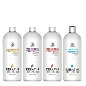 Traitement lissant brésilien à la kératine et au collagène pour cheveux bouclés, frisés et ondulés – Crème de traitement protéiné à la kératine pour des cheveux lisses et soyeux - Product Image 3
