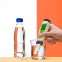 Medidor de Calidad del Agua 3 en 1 (pH/EC/Temperatura) con Precisión de 0.01pH/2%/0.5, Medidor de Acidez y TDS para Piscinas y Acuicultura