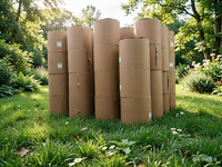 Papier en rouleau jumbo recyclé écologique - Rouleau parent durable non couché sans bois pour l'emballage