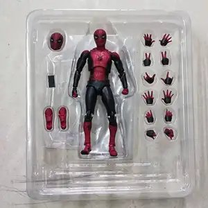 SuperHero The Amazing Spider Man Action Figure Far From Home MAFEX No.113 MAF103 Upgrade Warsuit Figurine Dolls