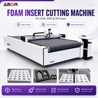 Machine de découpe automatique à couteau oscillant pour matériaux en mousse d'emballage