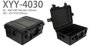 Veiligheidsbeschermhoes, draagbare, verdikte plastic instrumentenkoffer, waterdicht, vochtbestendig en schokbestendig - Product Image 3