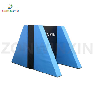 Fourniture d'usine ZONWINXIN équipement <span class=keywords><strong>ninja</strong></span> de haute qualité tapis de jeu souple parkour <span class=keywords><strong>Ninja</strong></span> <span class=keywords><strong>Warrior</strong></span> Wall - Product Image 2