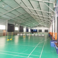 Tente de badminton de basket-ball de tennis de table en PVC durable pour l'extérieur, tente modulaire à usage intensif, coupe-vent, pour chapiteau de terrain de sport, vente en gros