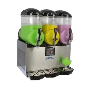 Máquina de bebidas heladas, 110V, 45L, Triple tazón, Margarita