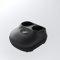 Masseur de pieds électrique à enveloppement complet pour mollets et jambes, grande capacité, avec télécommande sans fil, coussinets à air et chaleur