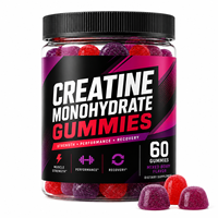 Bulk Performance Blend Creatine Gummies 5000mg met Betaine & Vitamine B6 B12 Gemengde Bessensmaak Gummy Supplement Fabriek