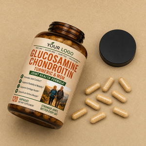 Cápsulas de Glucosamina, Condroitina, Cúrcuma y MSM para la Salud del Cartílago, Fórmula Personalizada, Producción en Instalación con GMP, Venta al Por Mayor - Product Image 1