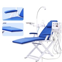 Chaise médicale pliante portable avec escabeau en céramique
