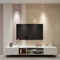 Meilleure vente Revêtement mural en bois composite enduit de PVC WPC Panneau cannelé 160mm pour usage résidentiel et commercial