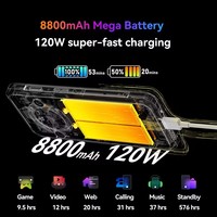 Nouveau smartphone robuste Blackview BL9000 PRO 5G Global, écran FHD de 6,78 pouces, 12 Go de RAM, 512 Go de stockage, caméra d'imagerie infrarouge, batterie de 8800 mAh, Android 14