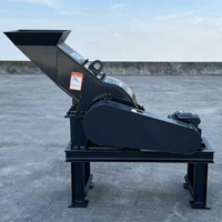 Broyeur à marteaux électrique industriel avec moteur pour le traitement du charbon, du verre et des minerais