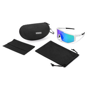 نظارات شمسية رياضية ماركة مخصصة نظارات كبيرة الحجم مستقطبة الموضة العصرية لركوب الدراجات والركض للنساء والرجال - Product Image 4
