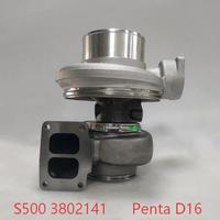 Turbocompresseur S500 15009889487 3802141 20571676 pour moteur diesel marin Volvo Penta D16 TAD1641GE, turbocompresseur pour bateau