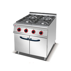 Cuisinière à gaz commerciale à 6 brûleurs indépendants, équipement de cuisine pour restaurants et hôtels, en acier inoxydable - Product Image 5