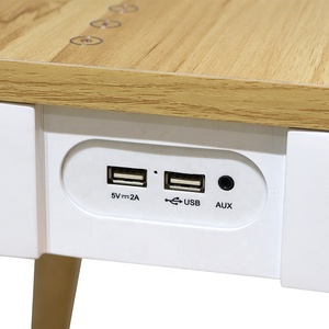 Koble Neuer Moderner Holz-Smart-Lautsprecher Couchtisch 10W Kabelloses Laden Ergonomisches Originaldesign CE-Zertifiziert Wohnmöbel - Product Image 2