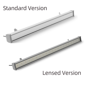 80W 5F Hochlumen-LED-Linearleuchte aus gehärtetem Glas, IP65, 6000K, Aluminium, Tri-Proof Industrieleuchte für Tunnel, anpassbar - Product Image 6