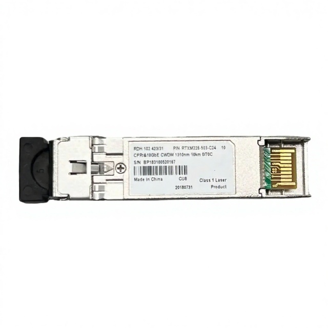 10G SFP+ RDH102 423/31 1310nm 10km SMF LC Transceiver CPRI 10GBASE-LR Industrial for Ericsson RBS6000 AAU3920 MINI-LINK