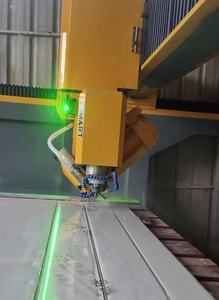 Machine de découpe à pont 4 axes ZUES 4+1, avec pompe et roulement, puissance 15KW+7.5KW, épaisseur maximale 50mm, pour granit/marbre, CNC personnalisable pour pierre - Product Image 5