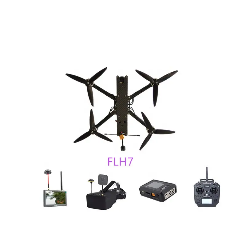 Penjualan laris drone travel cepat FPV FLH7 kacamata vr 2024 Pesawat Drone harga murah dengan kamera HD 4K WIFI FPV mainan Quadcopter