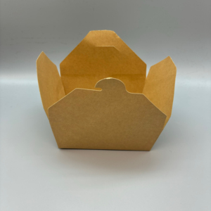 Envases desechables de papel kraft de calidad alimentaria para llevar, cajas de embalaje para hamburguesas de comida rápida, para sushi para llevar - Product Image 3