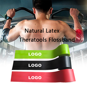 Personalizado antideslizante 1,5mm de espesor látex músculo compresión hilo dental banda codo brazo pierna vudú hilo dental banda Theratool hilo dental banda - Product Image 5