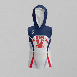 Maillots de compression de football 5 sur 5 sublimés par haute élasticité pour jeunes ensembles d'uniformes de football 5v5 pour femmes - Product Image 4