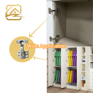 Bisagra Hidráulica Oculta de Alta Calidad para Puerta de Armario, con Cierre Suave, de 26 mm y 4 Orificios - Product Image 4