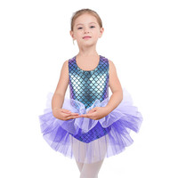 Robe tutu de ballet grise, robe de danse à bretelles pour studio de danse, tenue de tous les jours pour filles