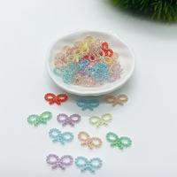 Nœuds colorés de 18 mm pour DIY, colliers et bracelets, en plastique de qualité supérieure, poli uniforme, portables, vente en gros, pour anniversaire, Saint-Valentin, étanches